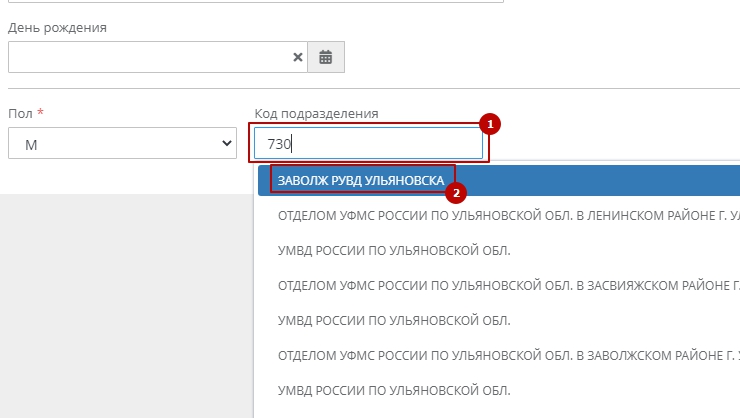 Настройка модуля "DaData" - 6707