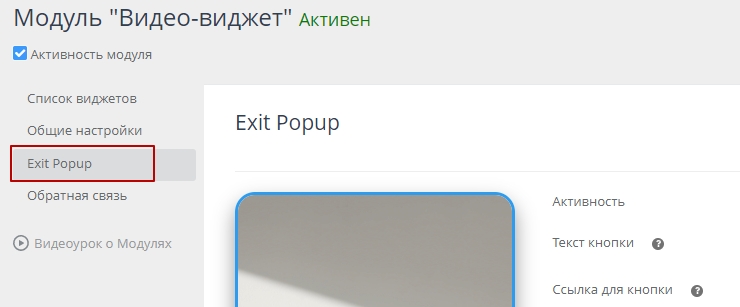 Настройка модуля "Promo Popup" - 3506