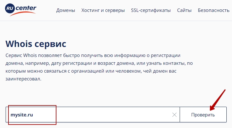 Как узнать, какие NS-записи у домена - 2306