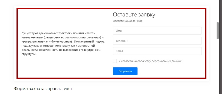 Формы захвата в воронках, поля форм - 2457