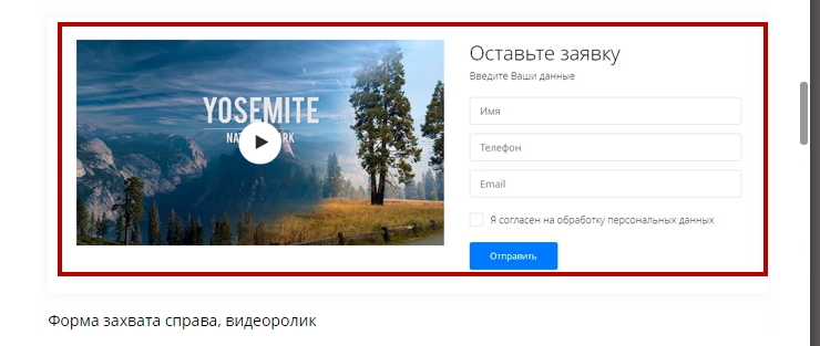 Формы захвата в воронках, поля форм - 9279