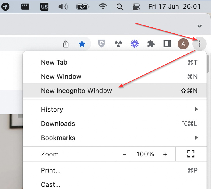 Режим Инкогнито для браузеров