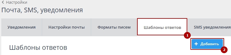 Шаблоны ответов - 5777