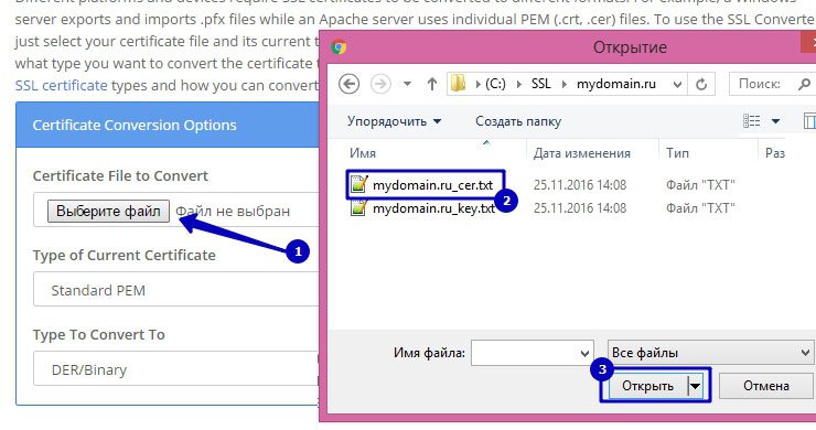 Склейка файлов SSL-сертификата с помощью сервисов sslshopper.com / sslchecker.com - 5540