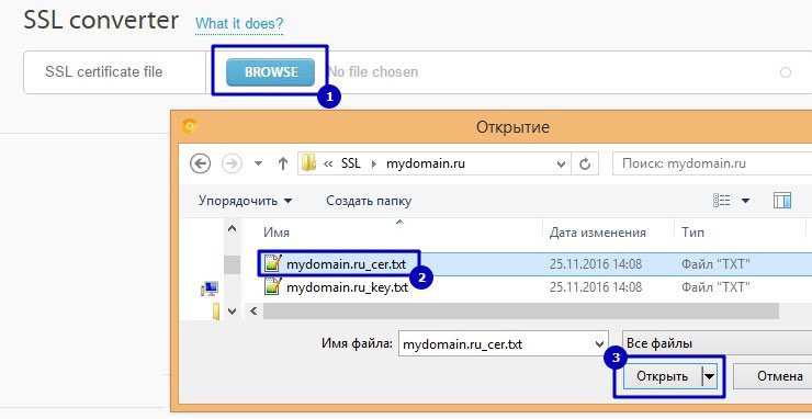 Склейка файлов SSL-сертификата с помощью сервисов sslshopper.com / sslchecker.com - 9500