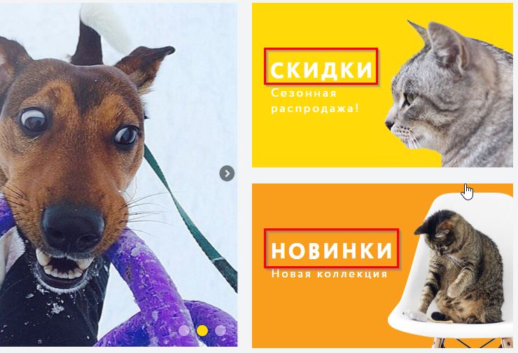 Отображение надписи в клиентской части.