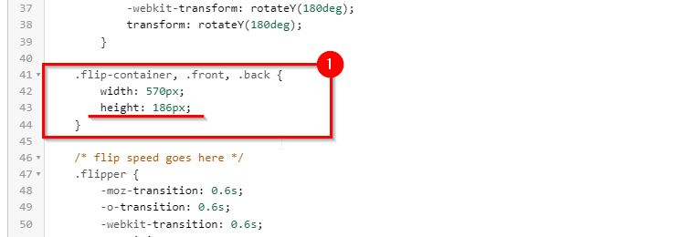 Редактирование высоты баннеров.