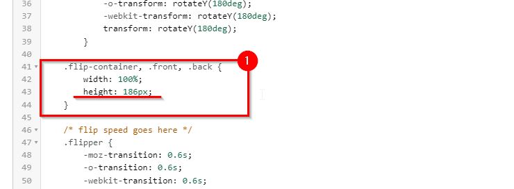 Редактирование высоты баннеров.