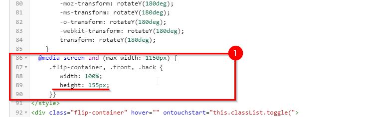 Редактирование высоты баннеров для более узких экранов.