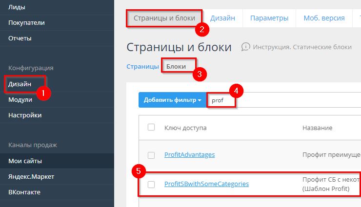 Шаблон "Profit" - 3310