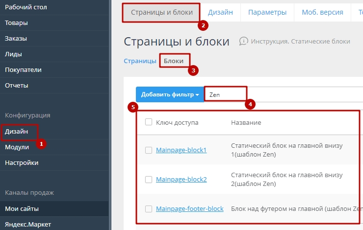 Шаблон "ZEN" - 4420