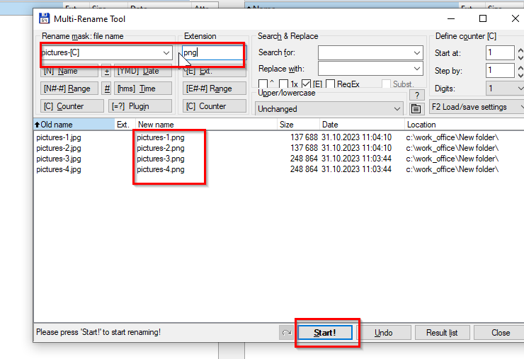 Массовое переименование фото товаров перед загрузкой на сайт - 2288