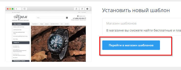Установка шаблона дизайна - 6369