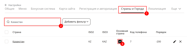 Как настроить вывод стран в навигационную цепочку - 1372