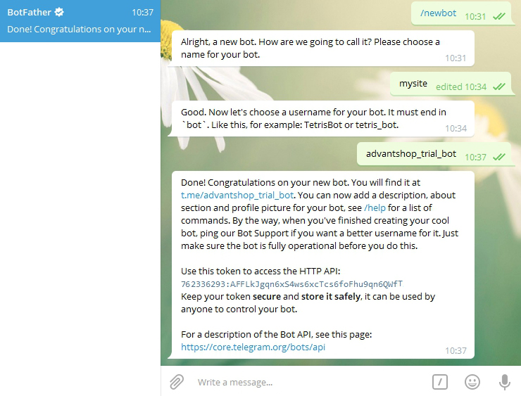 Обработка лидов из Telegram - 7242