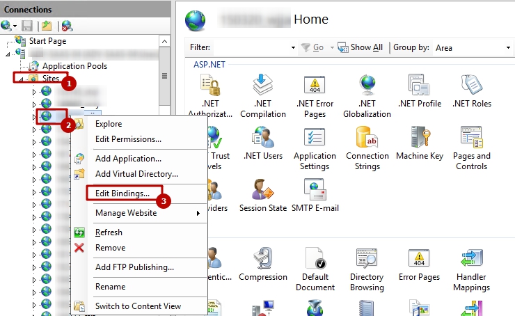 Установка SSL сертификата на Microsoft IIS 8.x (файл *.pfx) - 8454