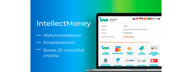 Преимущества сервиса IntellectMoney