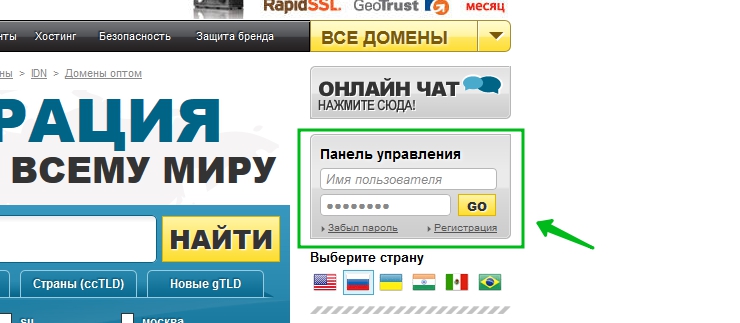 Как прописать NS записи для домена на 101domain.ru